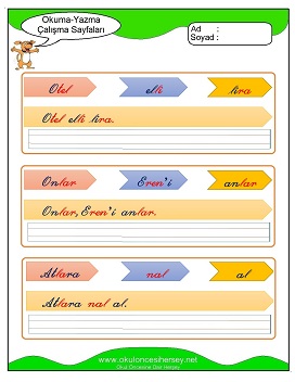 r sesi Grubu Çalışma Sayfaları